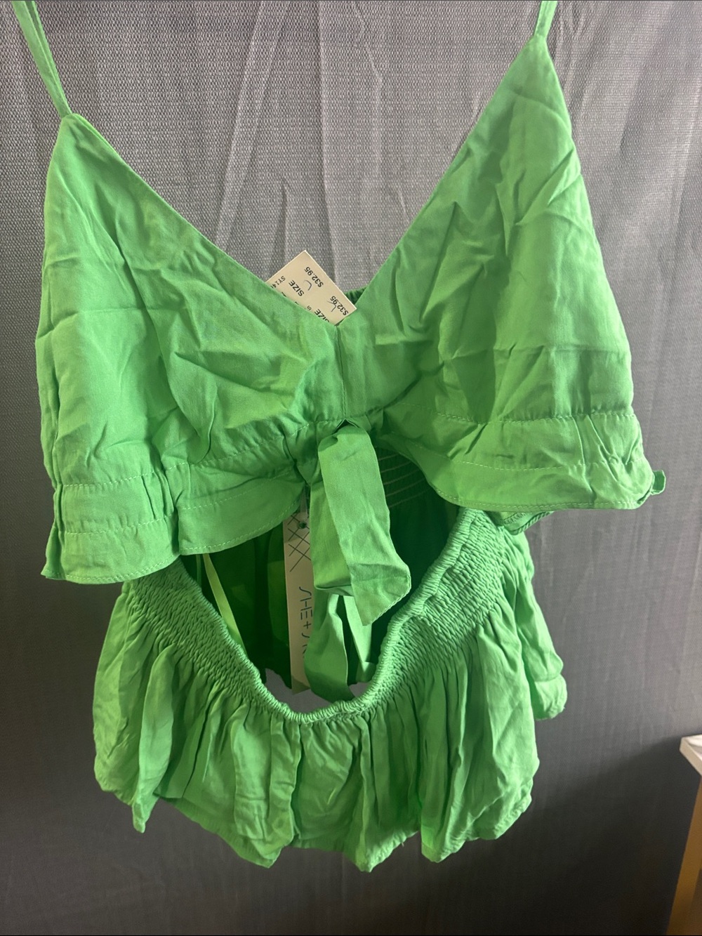 NWT Women’s Green half shirt